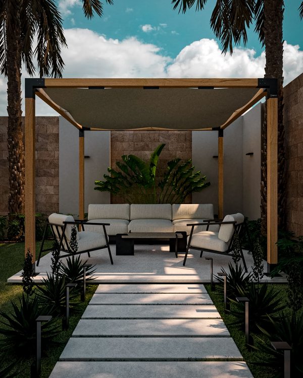 pergola-con-toldo-casa-roble